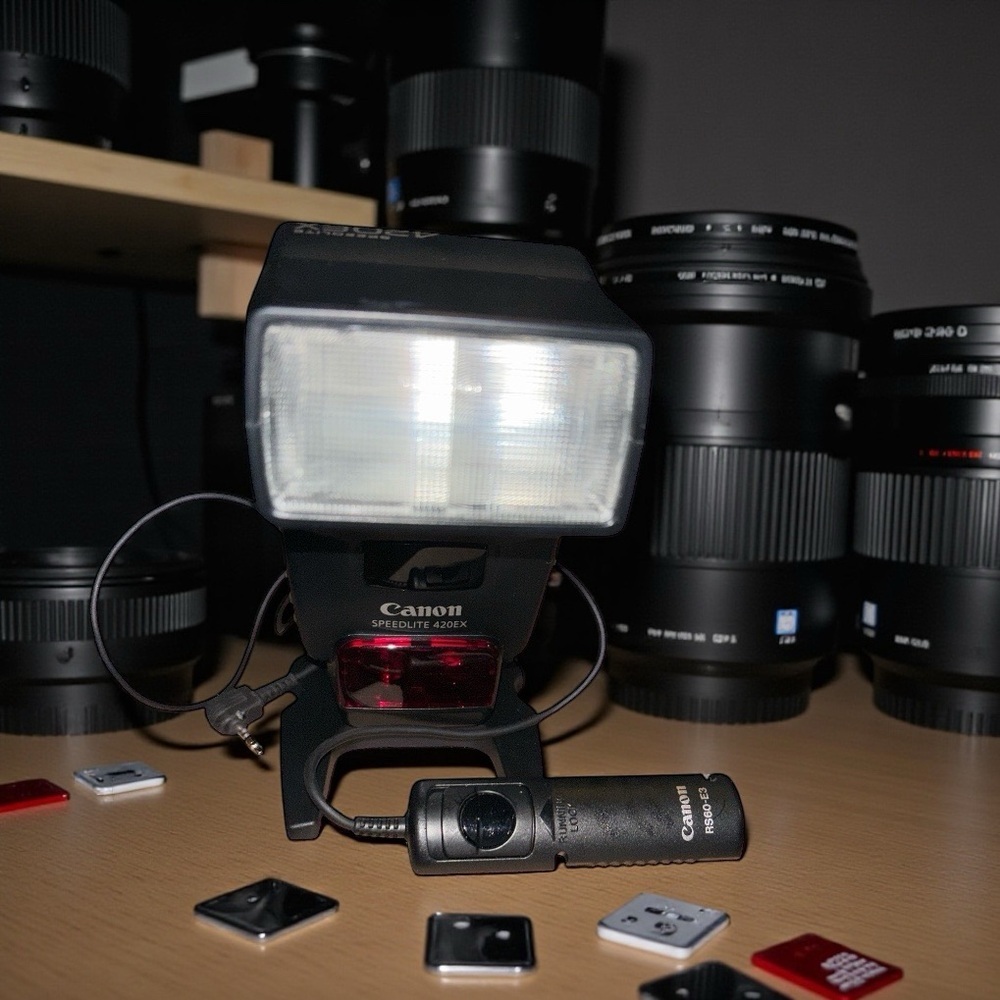 📸Canon Speedlite 420EX Flash - Black 📸